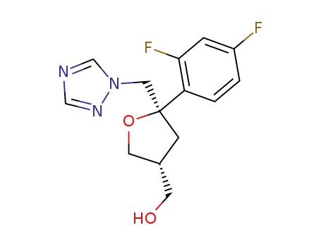 ((3R,5R)-5-((1H-1,2,4-triazole-1-yl) methyl)-5-(2,4-difluorophenyl) tetrahydrofuran-3-yl)methanol